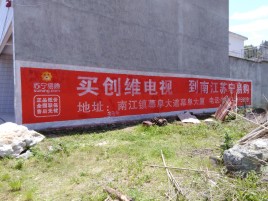 汝城墙体广告公司全面解决农村墙体广告痛点