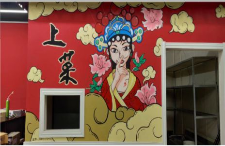 汝城墙体彩绘的发展和应用